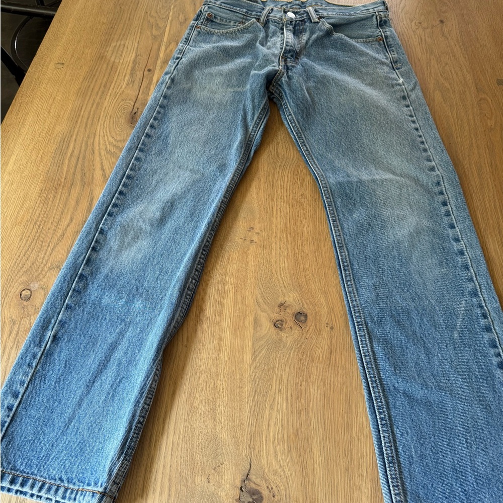 Levi's Classic 505 Denim Blue Jeans